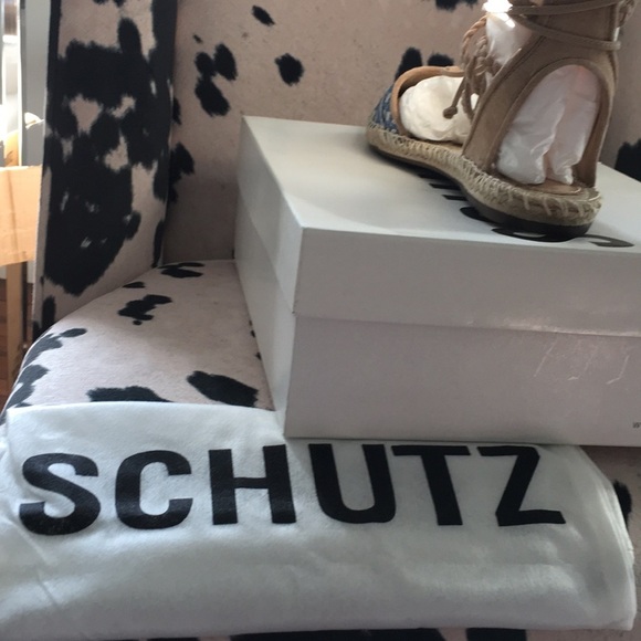 Schutz lace up gladiator espadrilles - Picture 6 of 6